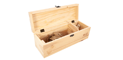Why use wood for high-end wine boxes?