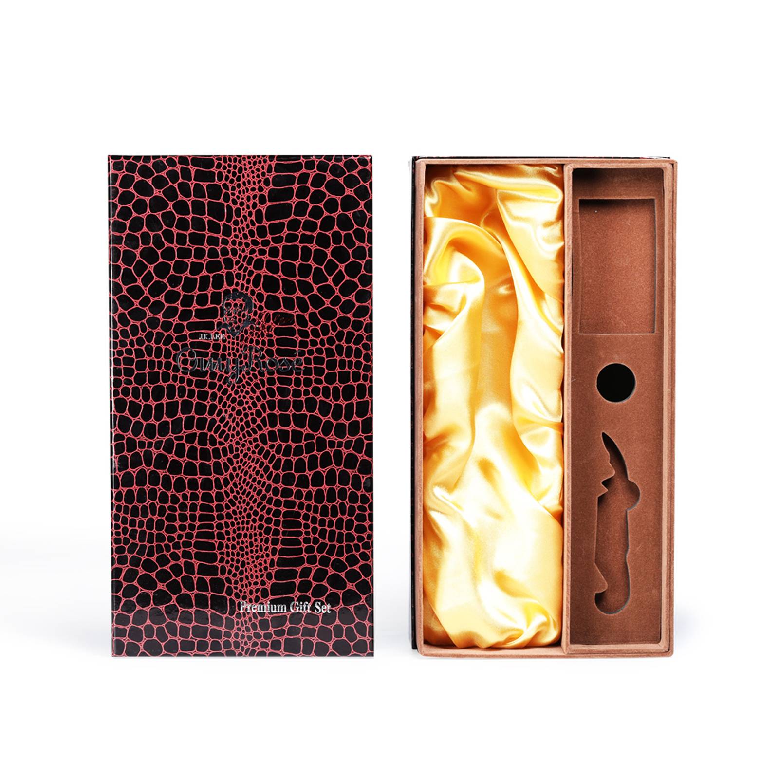 Luxury wine accessory gift set pattern customized paper wine bottle gift box