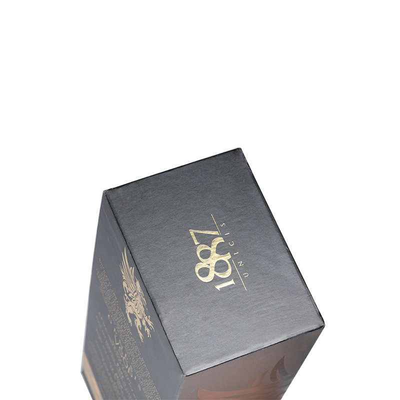 luxury packaging drawer box wine glass cardboard box